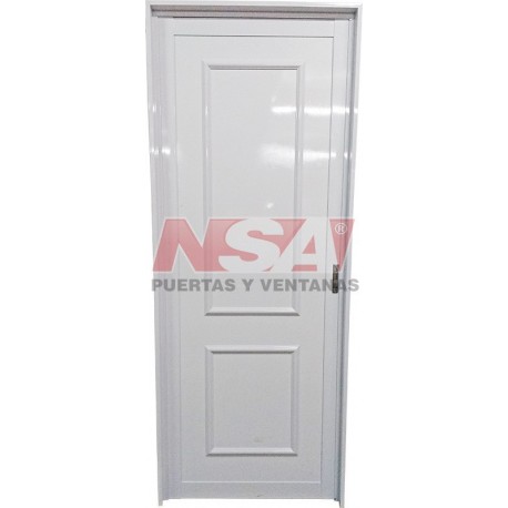 Puerta de aluminio eco rev. Mod. 504