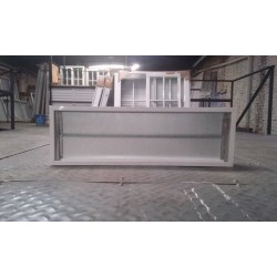 AIREADOR DE ALUMINIO CON VIDRIO REJA Y MOSQUITERO 080X026