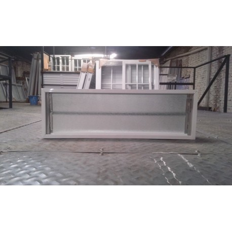 AIREADOR DE ALUMINIO CON VIDRIO REJA Y MOSQUITERO 080X026