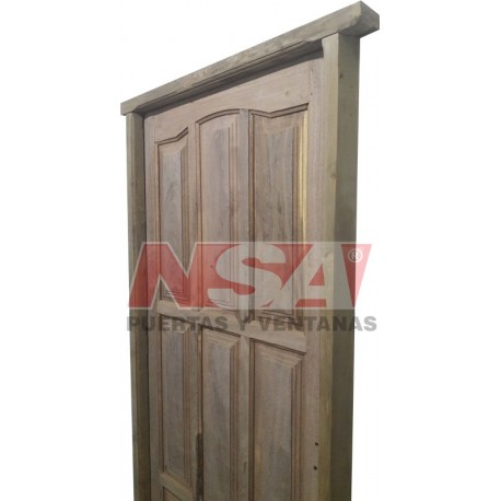 PUERTA DE ALGARROBO 004 085X205 IZQ