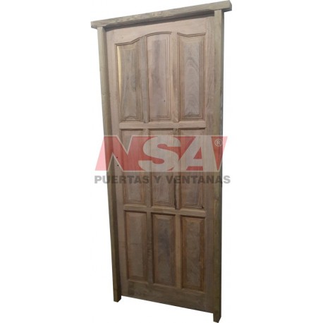 PUERTA DE ALGARROBO 004 085X205 DER