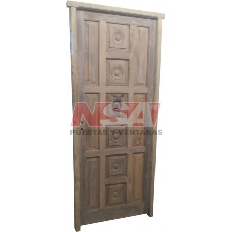 PUERTA DE ALGARROBO 001 085X205 DER