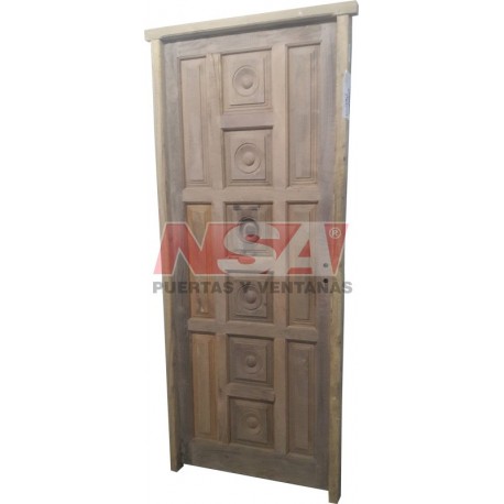 PUERTA DE ALGARROBO 001 085X205 IZQ