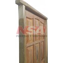 Puerta de algarrobo Mod. 005 de 0,85 x 2,05