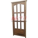 Puerta de algarrobo de 0,85 x 2,05 Mod. 018