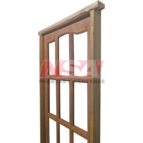 Puerta de algarrobo de 0,85 x 2,05 Mod. 026