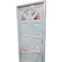 Puerta de exterior de chapa inyectada Mod. 246 Sol. de 0,80 x 2,00