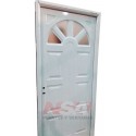 Puerta de exterior de chapa inyectada Mod. 246 Sol. de 0,80 x 2,00