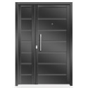 PUERTA DE ACERO INYECTADO MACHIMBRADA RESIDENCIAL 120X200 DER PUERTA DE ACERO INYECTADO MACHIMBRADA RESIDENCIAL 120X200 DER