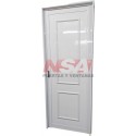 Puerta de aluminio eco rev. Mod. 504