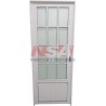 PUERTA DE ALUMINIO 3/4 VIDRIO 070X200 IZQ