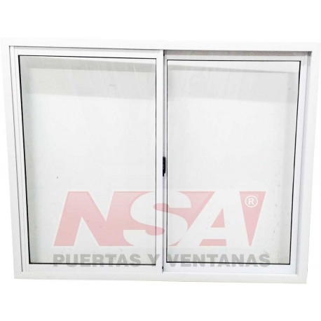 VENTANA CORREDIZA VIDRIO ENTERO LINEA HERRERO 150X120