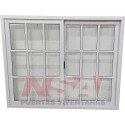 VENTANA CORREDIZA VIDRIO REPARTIDO LINEA HERRERO 150X120