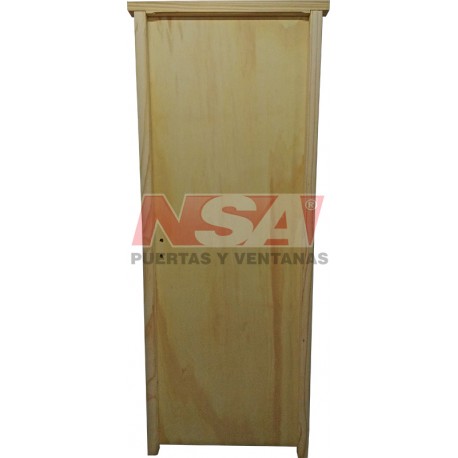 PUERTA PLACA SANTIAGUEñA DE PINO 085X200 DER