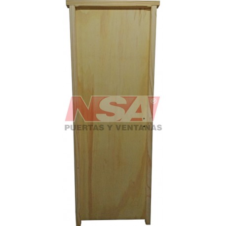 PUERTA PLACA SANTIAGUEñA DE PINO 065X200 IZQ