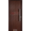 Puerta de madera Linea Eterna de Oblak Modelo 1100 color Wengue