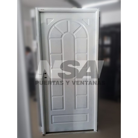 Puerta de chapa inyectada Mod. 263 Coliseo