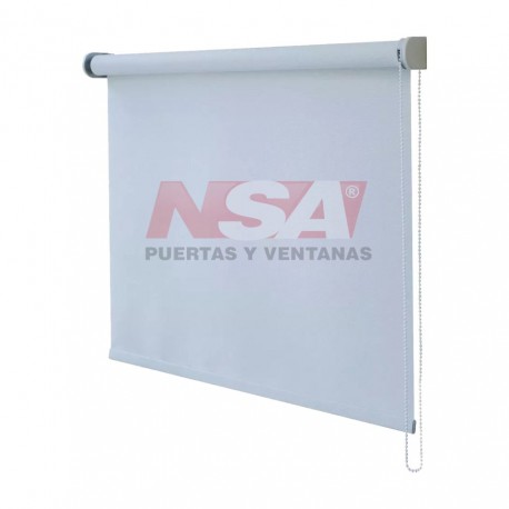 Cortina roller blakout bloqueo 100% smart para ventana de 1,50 x 1,00