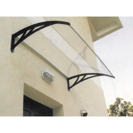 Alero Policarbonato Compacto 4 mm Cristal de 1,20 x 0,70