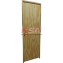 Puerta placa de pino de 0,70 x 2,00 marco de madera