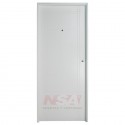 Puerta de chapa inyectada sin manijón 0,85 x 2,05 color blanca