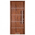 Puerta de madera Linea Eterna de Oblak Modelo 1183 color Cedro