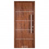 Puerta de madera Linea Eterna de Oblak Modelo 1183 color Cedro