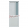 Puerta de aluminio tablero tubular de 0,80 x 200 Mod. 312