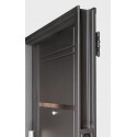 Puerta Premium de chapa inyectada c/barral curvo