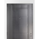 Puerta de chapa inyectada sin manijón 0,85 x 2,05 color negra