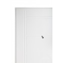 Puerta de chapa inyectada sin manijón 0,85 x 2,05 color blanca