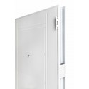 Puerta de chapa inyectada sin manijón 0,85 x 2,05 color blanca