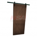 Puerta corrediza de 0,82 x 2,05 Mod. Establo color terrarum