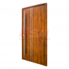 Puerta pivotante Pavir de acero Mod. 80 - Color: simil madera Roble