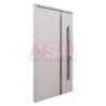 Puerta pivotante Pavir de acero Mod. 80 de 1,00 x 2,00 - Color: Blanca