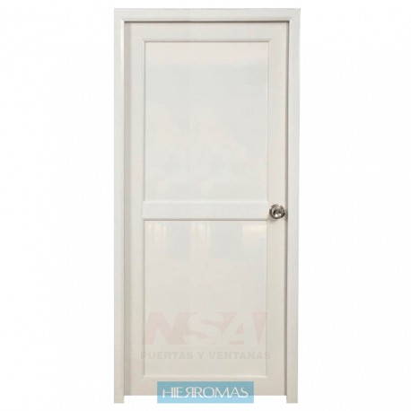 Puerta de PVC Linea Premium Mod. 540 con cerradura manijón