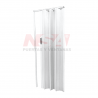 Puerta plegadiza de PVC de 0,84 x 2,04 - 8mm de espesor - color blanca