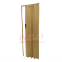 Puerta plegadiza de PVC de 0,84 x 2,04 - 8mm de espesor - color pino