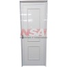 PUERTA DE ALUMINIO REVESTIMIENTO LISO 504 DER