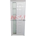 PUERTA DE ALUMINIO REVESTIMIENTO LISO 503 IZQ