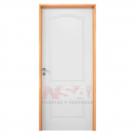 Puerta placa texturada Premium con 2 tableros 1/4 punto