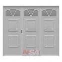 Portón de aluminio eco revestido liso Mod. 502 Portón de aluminio eco revestido liso Mod. 502