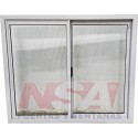 VENTANA CORREDIZA VIDRIO ENTERO LINEA HERRERO 100X120