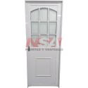 PUERTA DE ALUMINIO REVESTIMIENTO LISO 501 DER