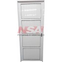 Puerta de aluminio acanalada ciega de 0,80 x 2,00 Puerta de aluminio acanalada ciega de 0,80 x 2,00