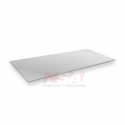 Placa de yeso lisa de 8 x 1215 x 610 mm para cielorraso desmontable Placa de yeso lisa de 8 x 1215 x 610 mm para cielorraso desmontable
