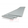 Placa de PVC lisa color blanco de 10 mm espesor x 200mm ancho x 5mts