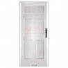 Puerta de chapa inyectada Linea Presta de Oblak Modelo 3710 Blanca