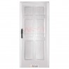 Puerta de chapa inyectada Linea Presta de Oblak Modelo 3710 Blanca