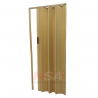 Puerta plegadiza de PVC de 0,94 x 2,04 - 8mm de espesor - color pino